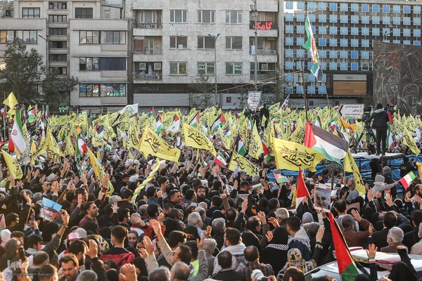 راهپیمایی مردم ایران در حمایت از مردم غزه