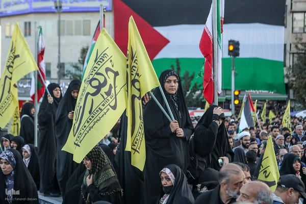 راهپیمایی مردم ایران در حمایت از مردم غزه