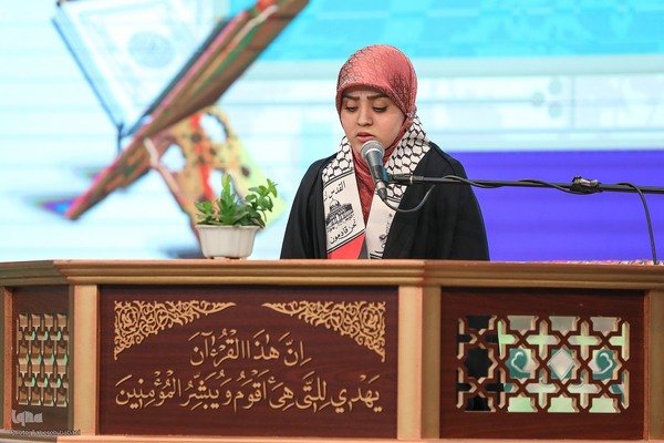 معصومه آلبوغبیش، قاری خوزستانی