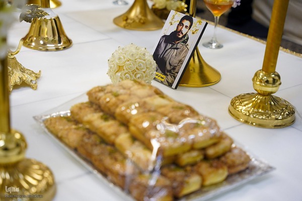 مراسم عقد زوجین در جوار حرم حضرت شاهچراغ(ع)