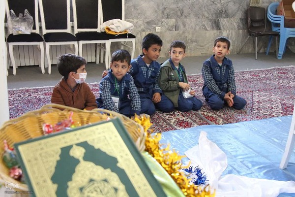 یک روز تحصیلی در دبستان قرآنی بقیة‌الله(عج) اراک