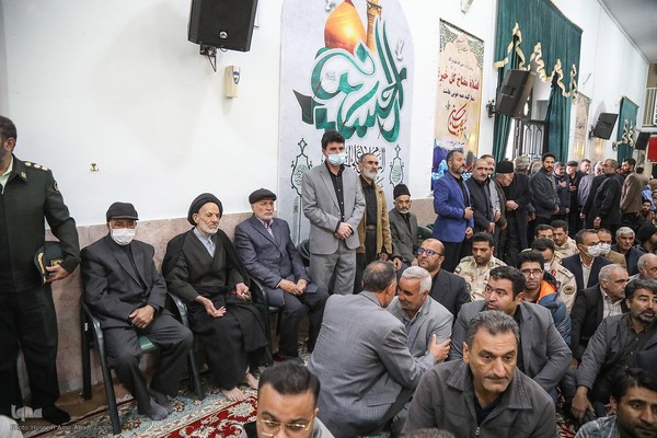 تشییع پیکر شهید مدافع امنیت امیرحسین ابراهیمی در بیرجند