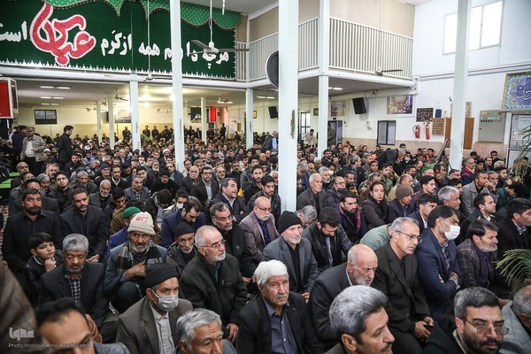 تشییع پیکر شهید مدافع امنیت امیرحسین ابراهیمی در بیرجند