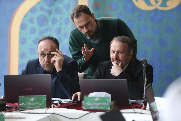 اولين روز مسابقات سراسری قرآن کریم هيات داوران بخش نغمات ديني