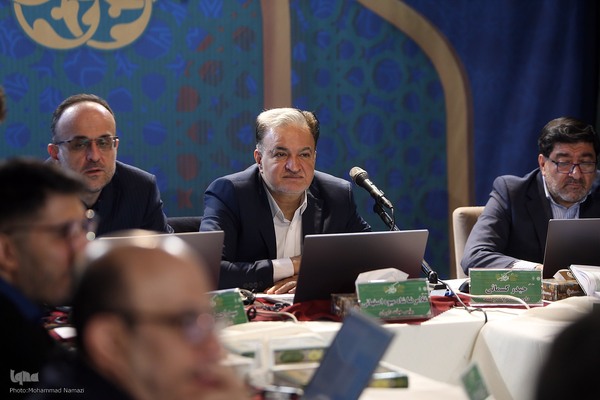 اولين روز مسابقات سراسری قرآن کریم - هیأت داوران بخش همخوانی قرآن کریم