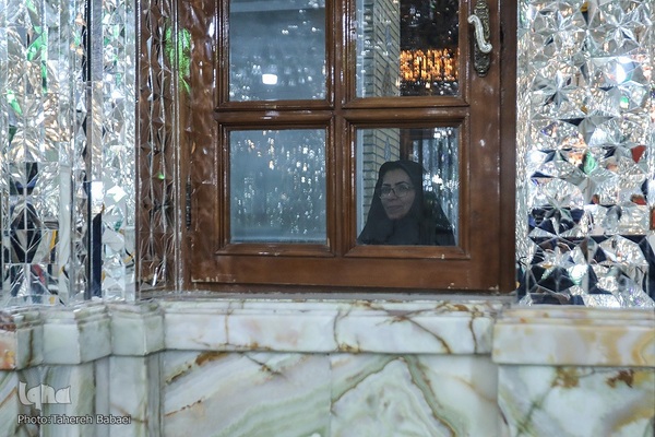 مراسم غبارروبی حرم حضرت عبدالعظیم در ایام شهادت حضرت زهرا (س)