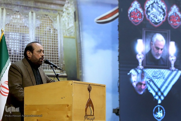 محمود تاری، مداح اهل بیت در اختتامیه مسابقات سراسری دارالقرآن امام علی(ع)