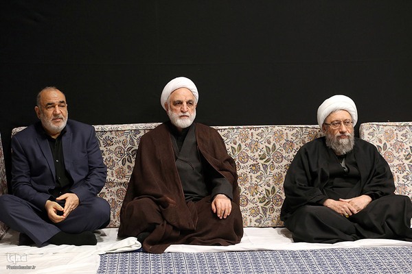 مراسم عزاداری شب شهادت حضرت ‌زهرا سلام‌الله‌علیها در حسینیه امام خمینی(ره)