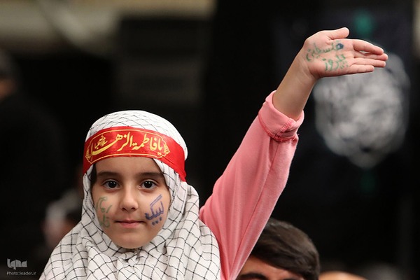 مراسم عزاداری شب شهادت حضرت ‌زهرا سلام‌الله‌علیها در حسینیه امام خمینی(ره)