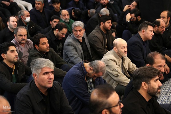 مراسم عزاداری شب شهادت حضرت ‌زهرا سلام‌الله‌علیها در حسینیه امام خمینی(ره)