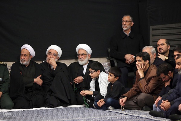 مراسم عزاداری شب شهادت حضرت ‌زهرا سلام‌الله‌علیها در حسینیه امام خمینی(ره)