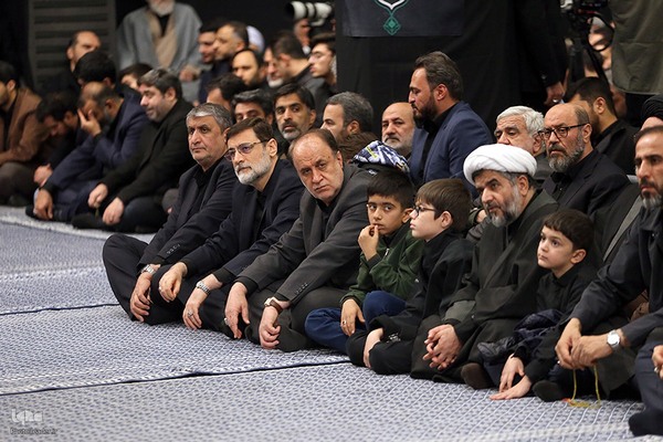 مراسم عزاداری شب شهادت حضرت ‌زهرا سلام‌الله‌علیها در حسینیه امام خمینی(ره)