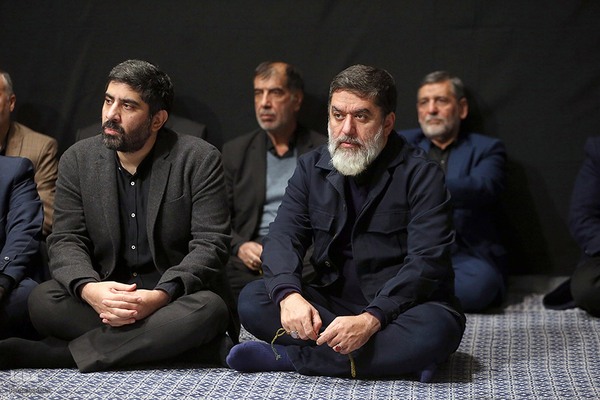 مراسم عزاداری شب شهادت حضرت ‌زهرا سلام‌الله‌علیها در حسینیه امام خمینی(ره)