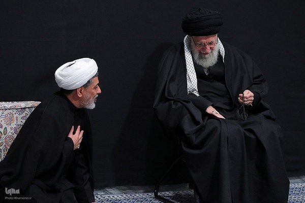 مراسم عزاداری شب شهادت حضرت ‌زهرا سلام‌الله‌علیها در حسینیه امام خمینی(ره)