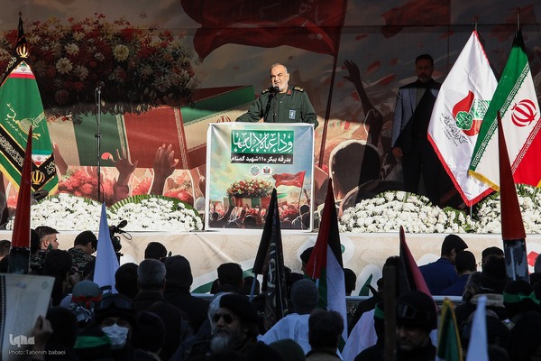 تشییع 280 شهید گمنام همزمان با سالروز شهادت حضرت زهرا در کشور