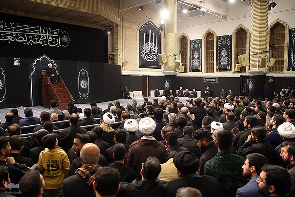 مراسم عزاداری شام شهادت حضرت فاطمه‌زهرا سلام‌الله‌علیها