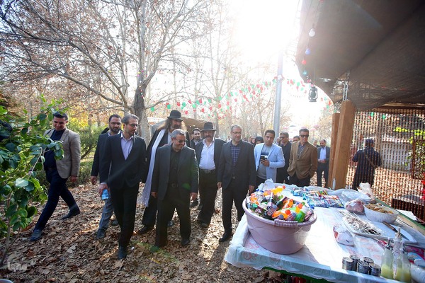 نشست خبری معاون خدمات شهری شهرداری تهران و افتتاح گذر یلدا