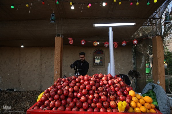 نشست خبری معاون خدمات شهری شهرداری تهران و افتتاح گذر یلدا