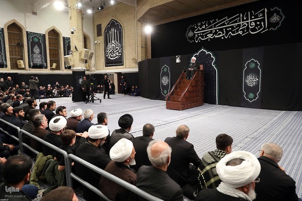 آخرین شب مراسم عزاداری حضرت فاطمه‌زهرا سلام‌الله‌علیها