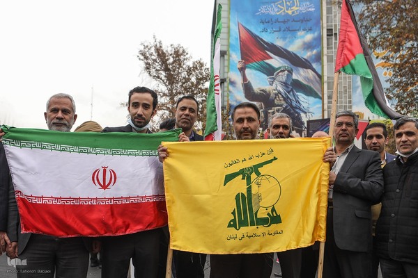 اجتماع کارمندان در حمایت از مردم مظلوم فلسطین