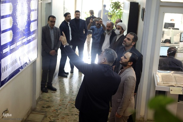 بازدید علی بهادری جهرمی سخنگوی دولت از ایکنا