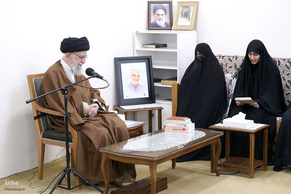 دیدار خانواده سردار شهید حاج قاسم سلیمانی