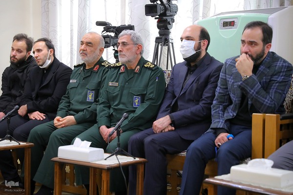 دیدار خانواده سردار شهید حاج قاسم سلیمانی