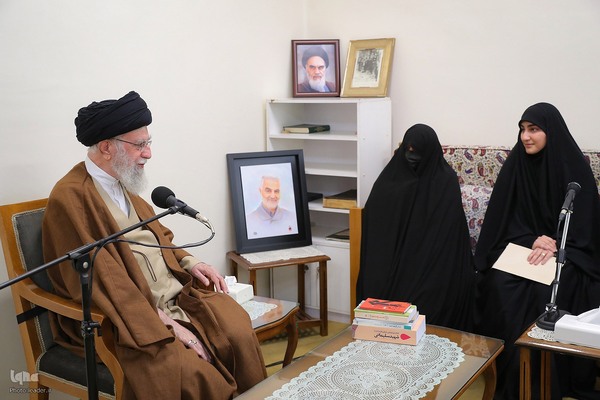 دیدار خانواده سردار شهید حاج قاسم سلیمانی