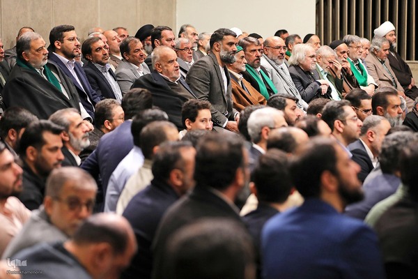 دیدار مداحان اهل‌بیت(ع) با رهبر انقلاب