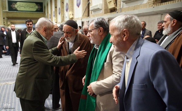 دیدار مداحان اهل‌بیت(ع) با رهبر انقلاب