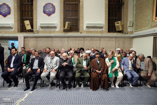 دیدار مداحان اهل‌بیت(ع) با رهبر انقلاب