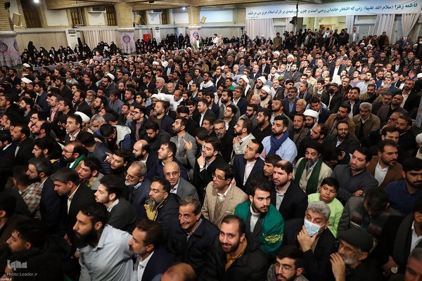 دیدار مداحان اهل‌بیت(ع) با رهبر انقلاب