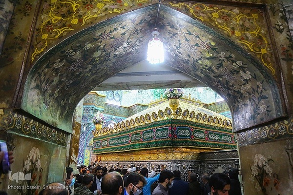 جشن میلاد حضرت زهرا سلام الله علیها در حرم حضرت معصومه سلام الله علیها