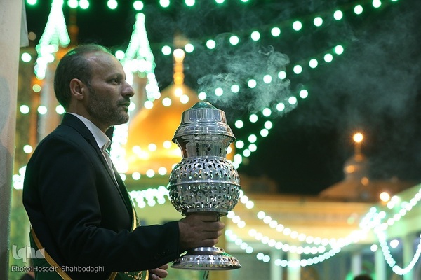 جشن میلاد حضرت زهرا سلام الله علیها در حرم حضرت معصومه سلام الله علیها