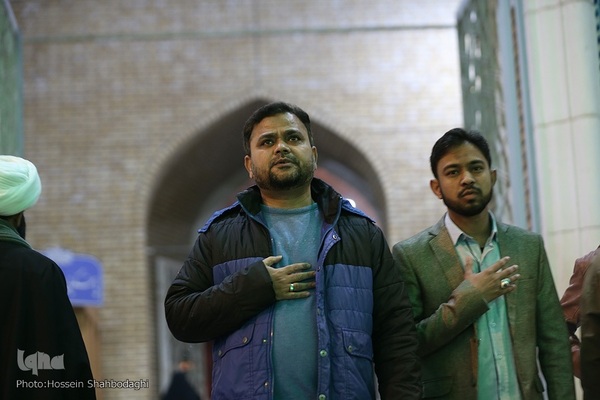 جشن میلاد حضرت زهرا سلام الله علیها در حرم حضرت معصومه سلام الله علیها