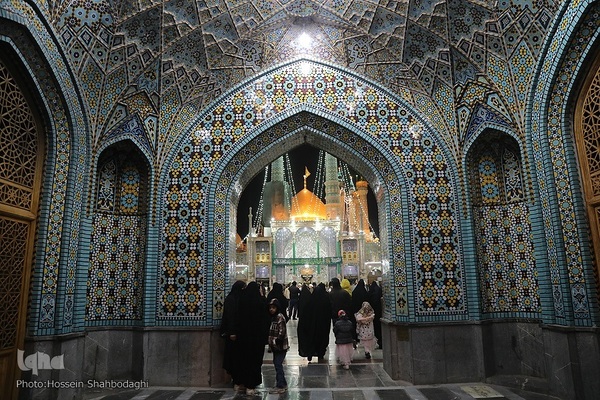 جشن میلاد حضرت زهرا سلام الله علیها در حرم حضرت معصومه سلام الله علیها