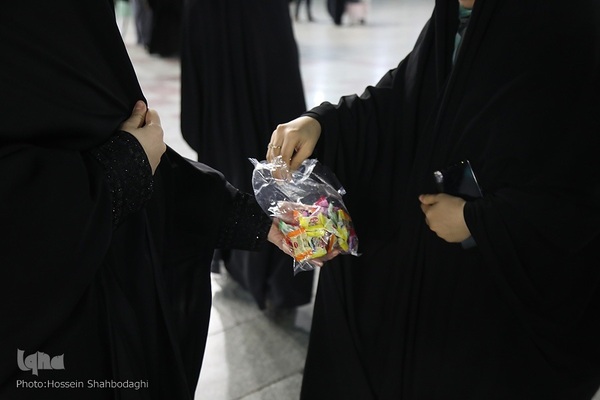 جشن میلاد حضرت زهرا سلام الله علیها در حرم حضرت معصومه سلام الله علیها