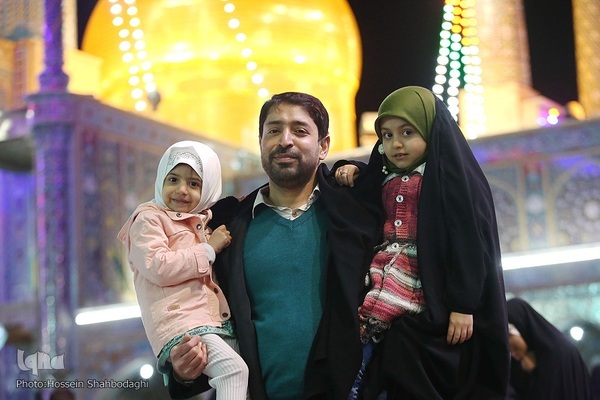 جشن میلاد حضرت زهرا سلام الله علیها در حرم حضرت معصومه سلام الله علیها