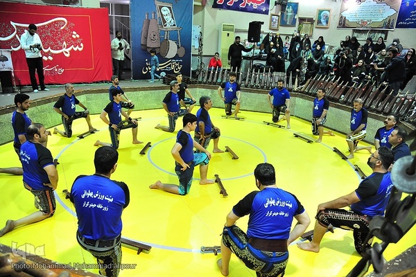 مراسم روایت حبیب در زورخانه حیدر کرار اهواز