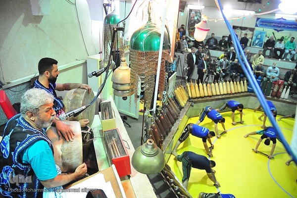 مراسم روایت حبیب در زورخانه حیدر کرار اهواز