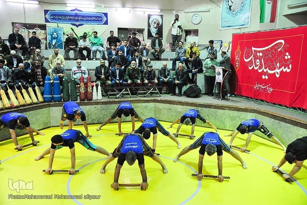 مراسم روایت حبیب در زورخانه حیدر کرار اهواز