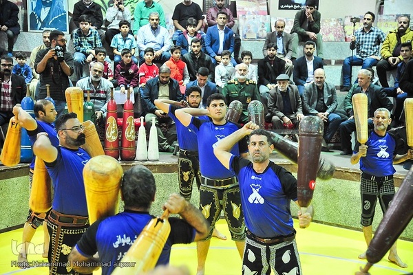 مراسم روایت حبیب در زورخانه حیدر کرار اهواز