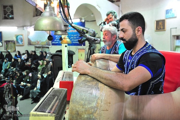 مراسم روایت حبیب در زورخانه حیدر کرار اهواز