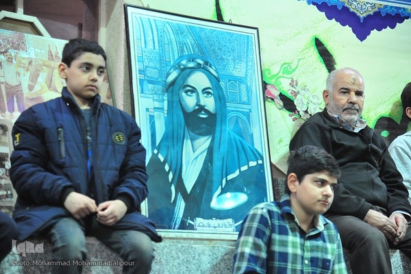 مراسم روایت حبیب در زورخانه حیدر کرار اهواز