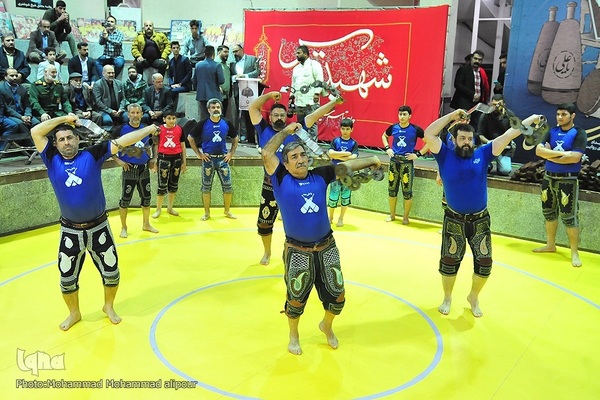 مراسم روایت حبیب در زورخانه حیدر کرار اهواز