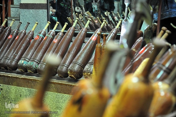 مراسم روایت حبیب در زورخانه حیدر کرار اهواز