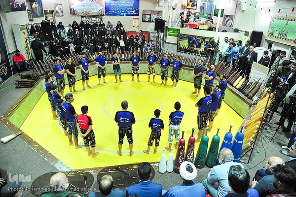 مراسم روایت حبیب در زورخانه حیدر کرار اهواز