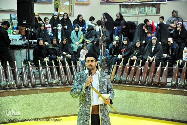 مراسم روایت حبیب در زورخانه حیدر کرار اهواز