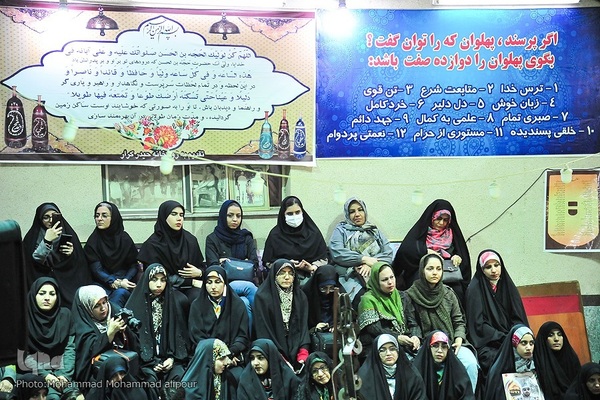 مراسم روایت حبیب در زورخانه حیدر کرار اهواز