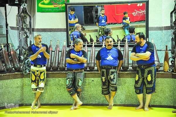 مراسم روایت حبیب در زورخانه حیدر کرار اهواز